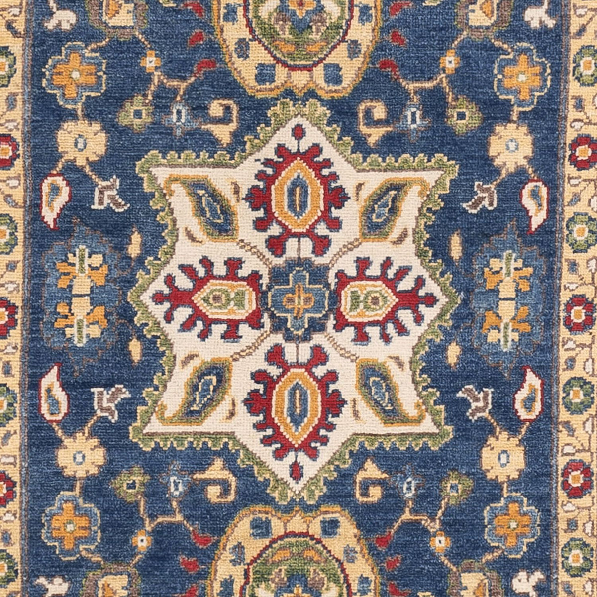 Tapis Ziegler - Kazak - 249 x 162 cm - bleu