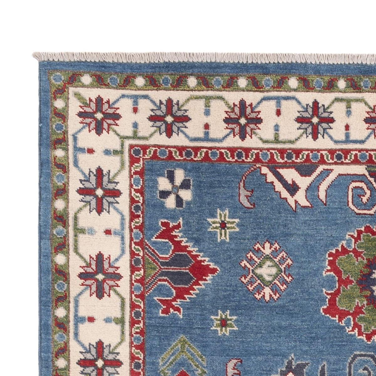Tapis Ziegler - Kazak - 207 x 147 cm - bleu