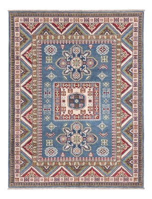Tapis Ziegler - Kazak - 197 x 149 cm - bleu