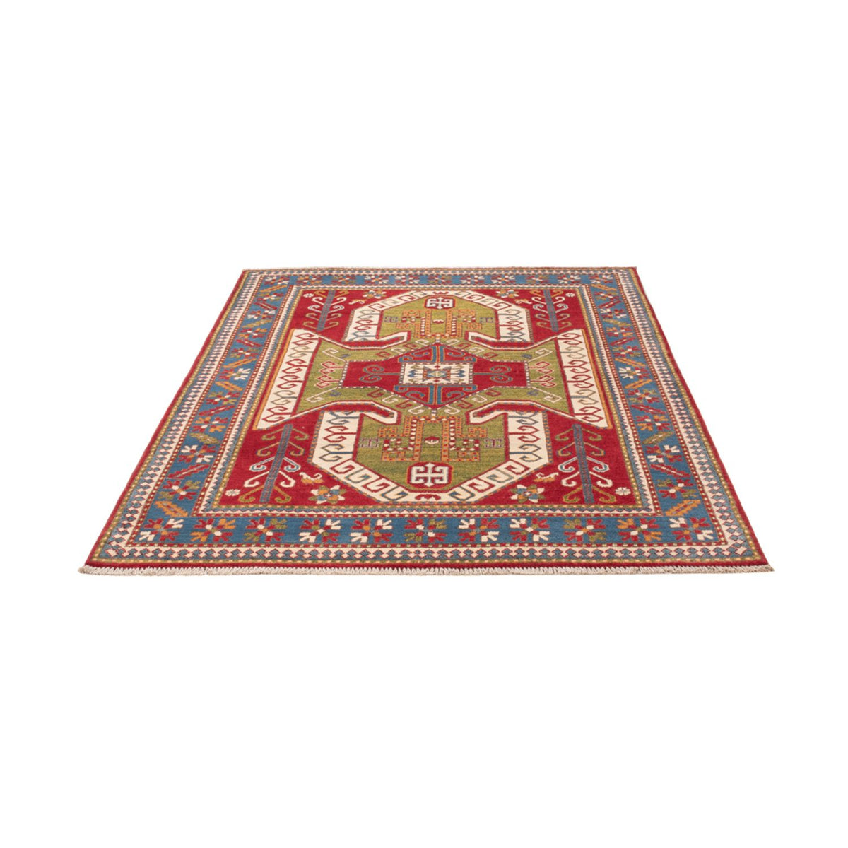 Tapis Ziegler - Kazak - 202 x 143 cm - multicolore