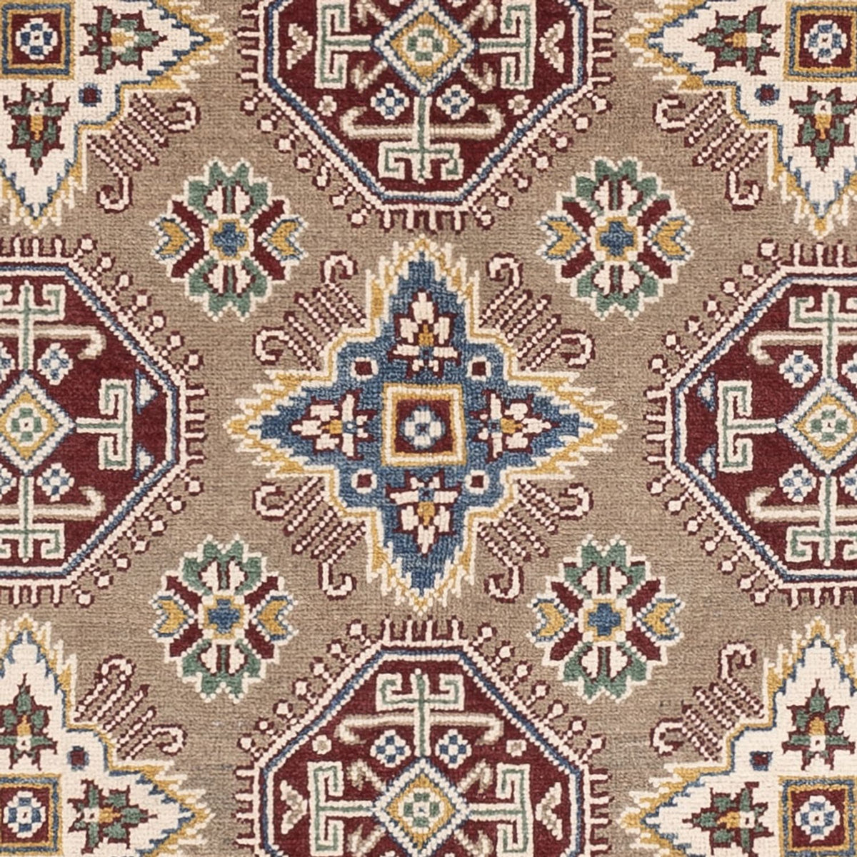 Tapis Ziegler - Kazak - 212 x 150 cm - beige foncé