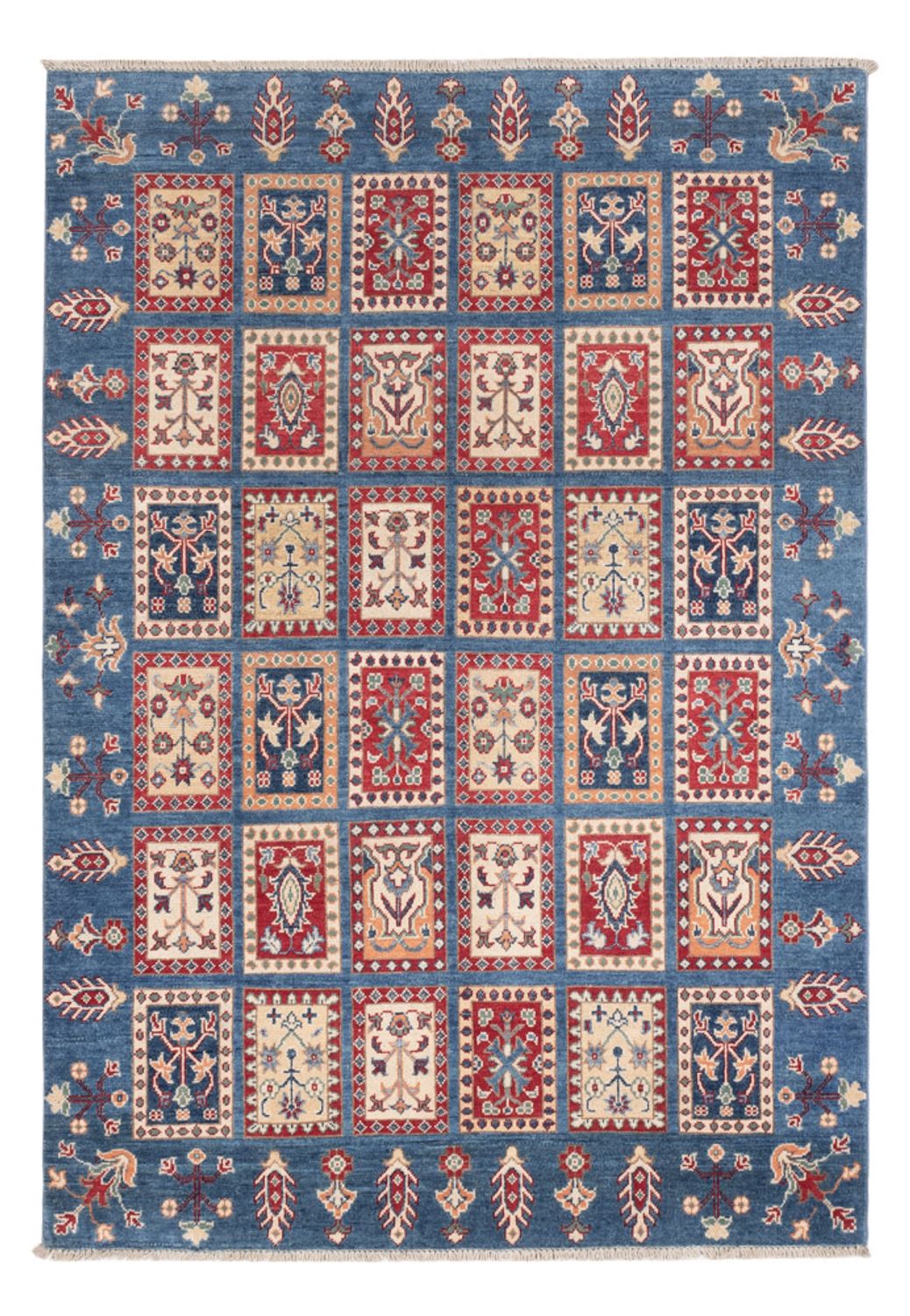 Tapis Ziegler - Kazak - 214 x 150 cm - multicolore