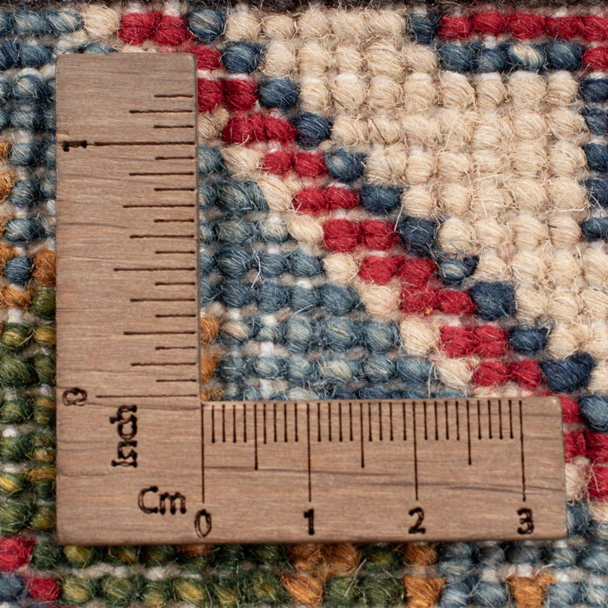 Tapis Ziegler - Kazak - 193 x 148 cm - bleu