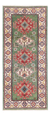 Kazak Tapis 83x192cm - Tapis oriental - Tapis de couloir / Vert / 83 x 192 cm Tapis de couloir