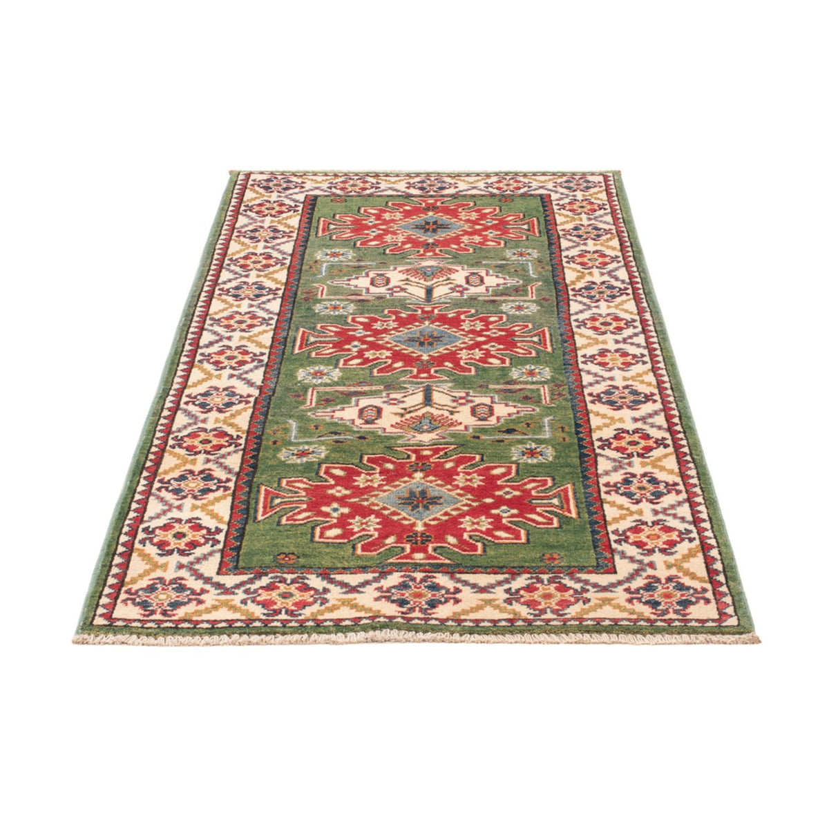 Tapis de couloir Tapis Ziegler - Kazak - 192 x 83 cm - vert