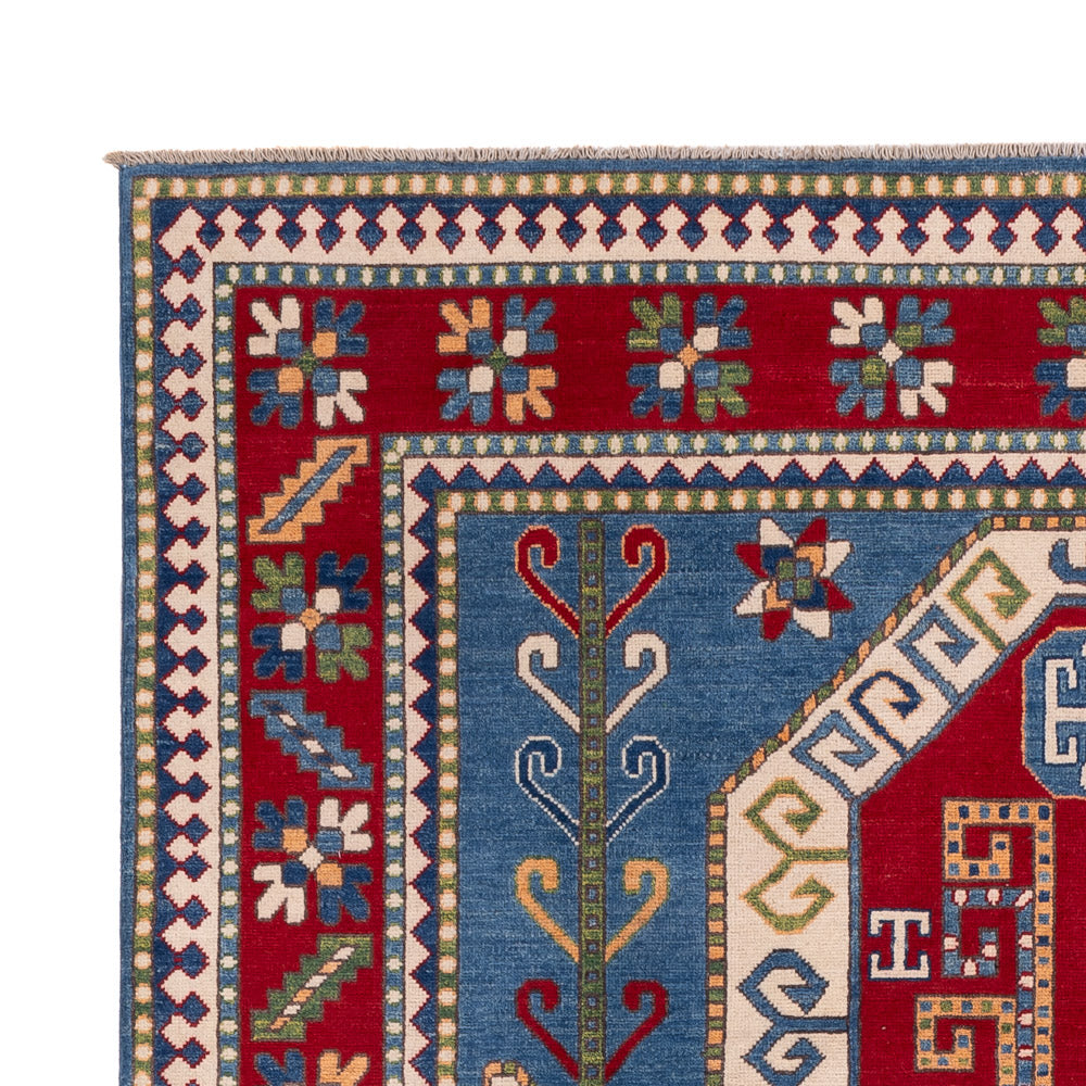 Tapis Ziegler - Kazak - 295 x 203 cm - bleu