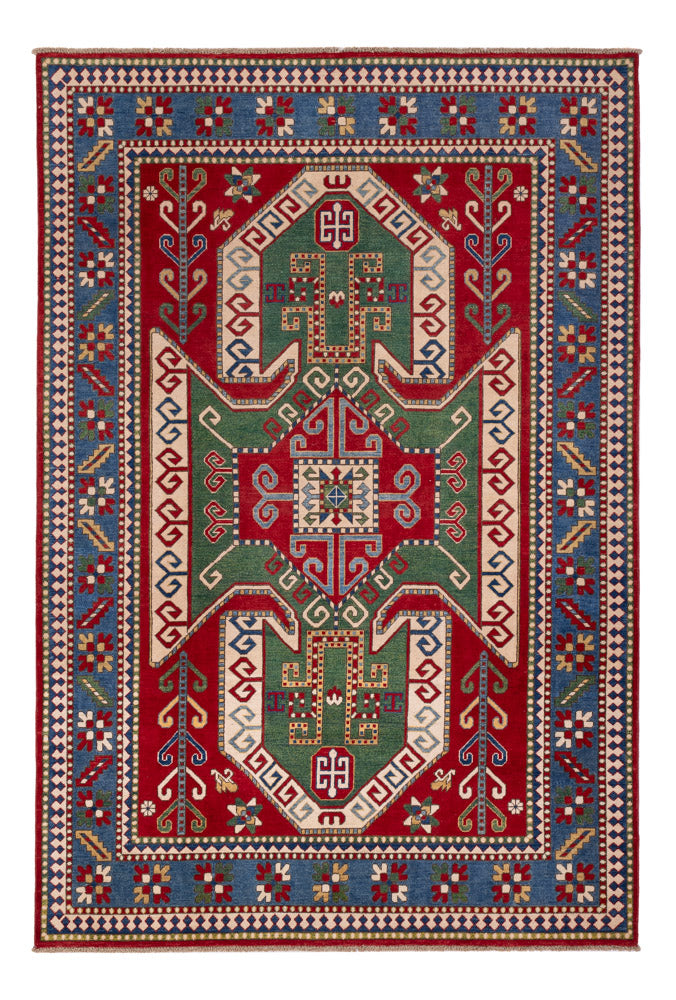 Tapis Ziegler - Kazak - 293 x 200 cm - vert
