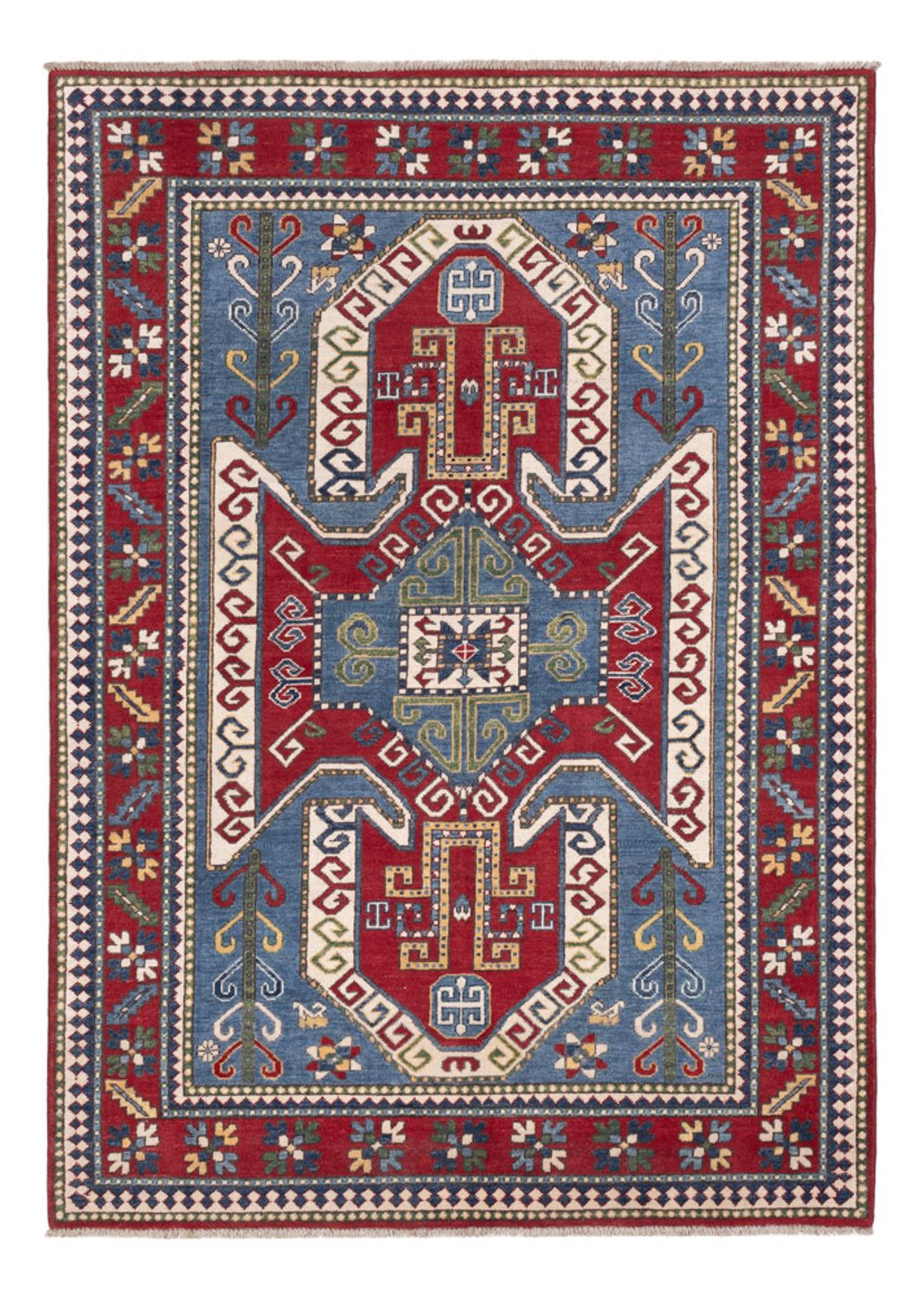 Tapis Ziegler - Kazak - 234 x 166 cm - multicolore