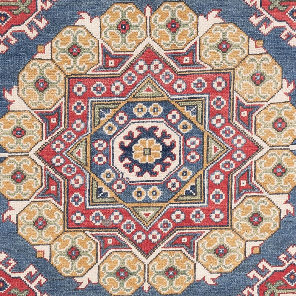 Tapis Ziegler - Kazak - 205 x 152 cm - bleu
