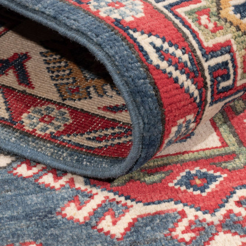 Tapis Ziegler - Kazak - 205 x 152 cm - bleu