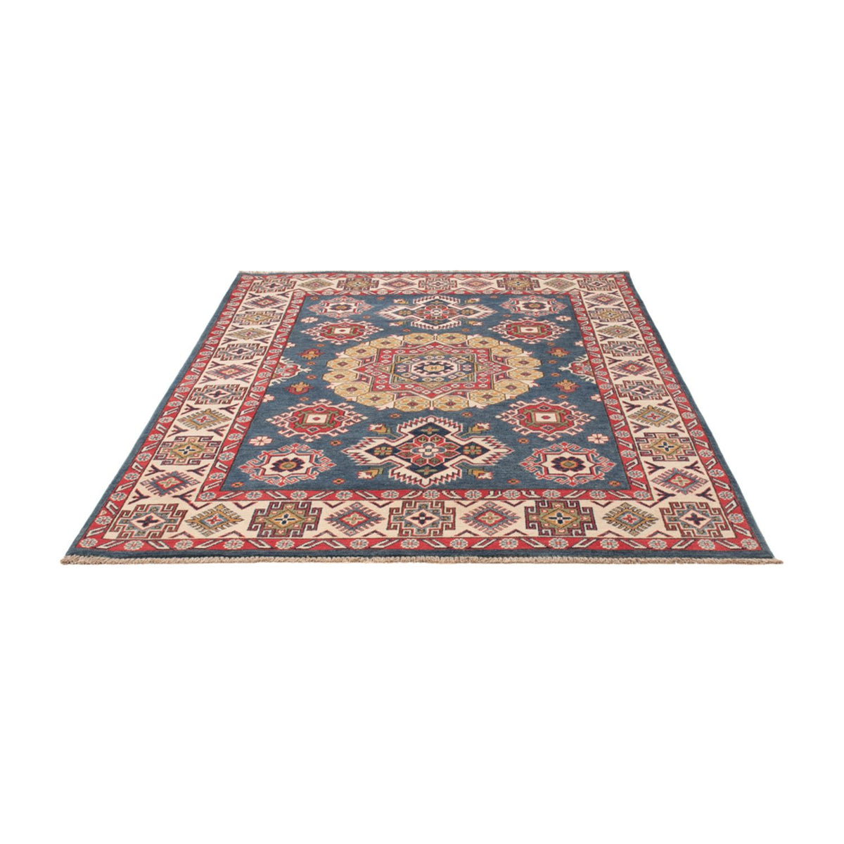 Tapis Ziegler - Kazak - 205 x 152 cm - bleu