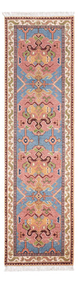 Tapis de couloir Tapis Ziegler - Kazak - 297 x 76 cm - bleu