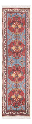 Tapis de couloir Tapis Ziegler - Kazak - 287 x 75 cm - bleu