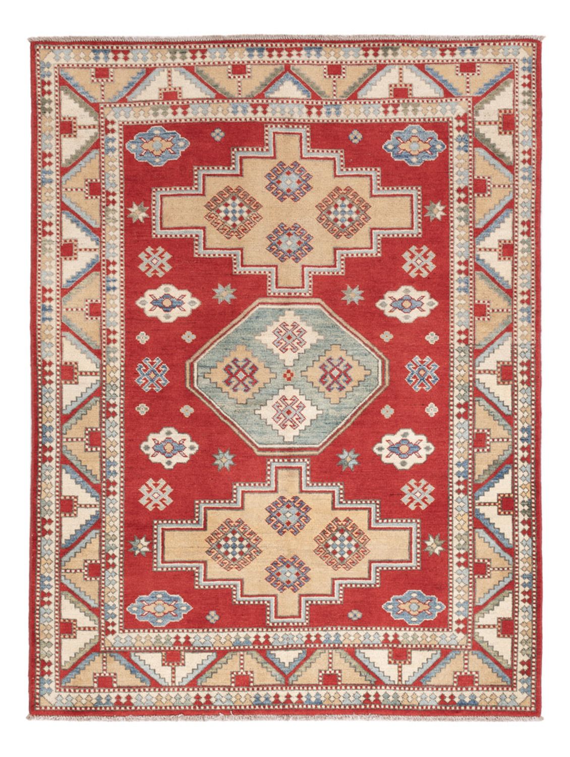 Tapis Ziegler - Kazak - 200 x 147 cm - rouge