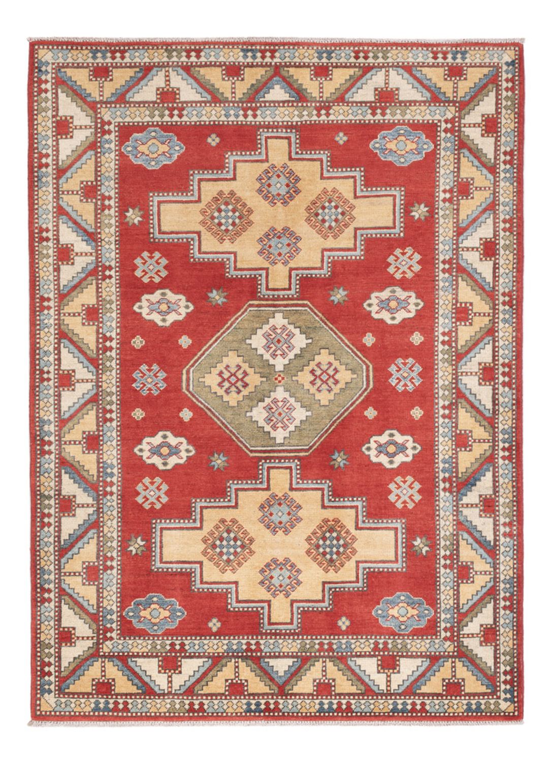 Tapis Ziegler - Kazak - 208 x 147 cm - rouge