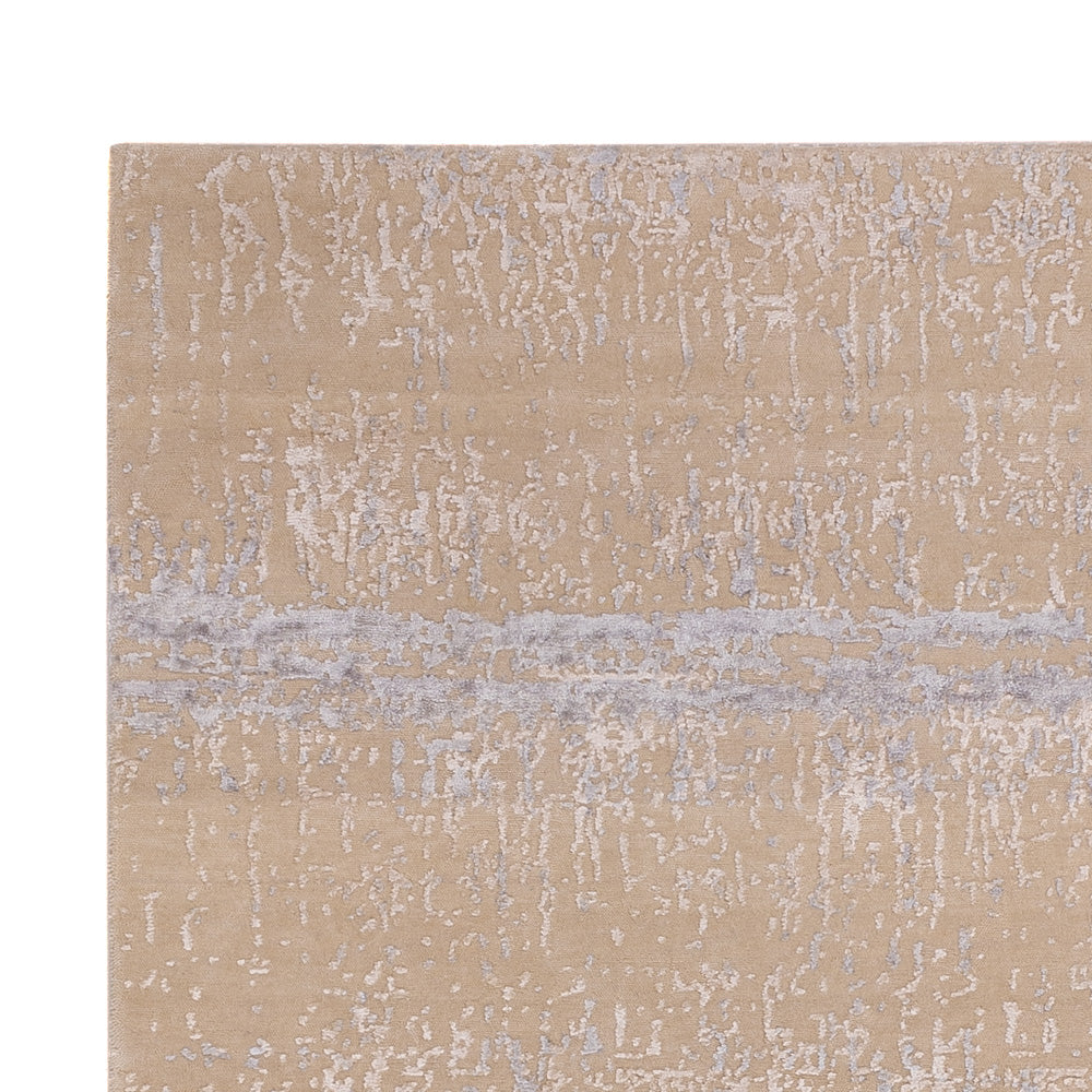 Tapis design - 243 x 175 cm - beige clair