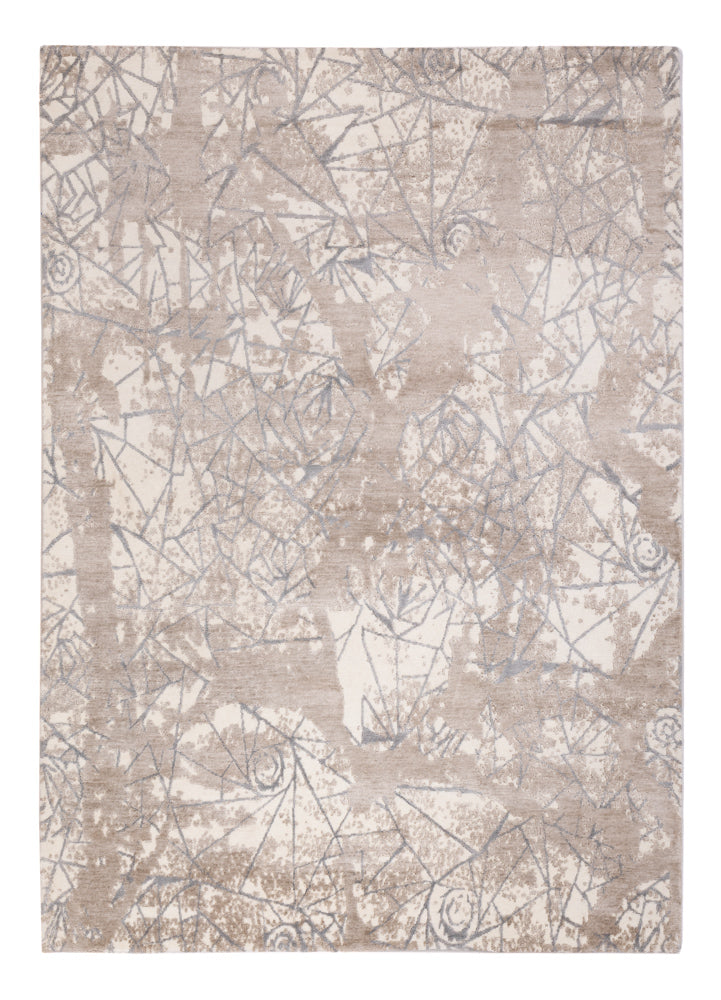 Tapis design - 245 x 175 cm - gris clair