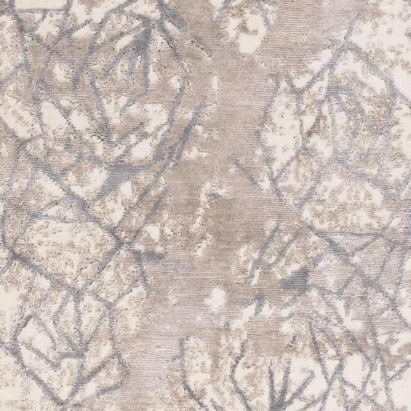 Tapis design - 242 x 174 cm - gris clair