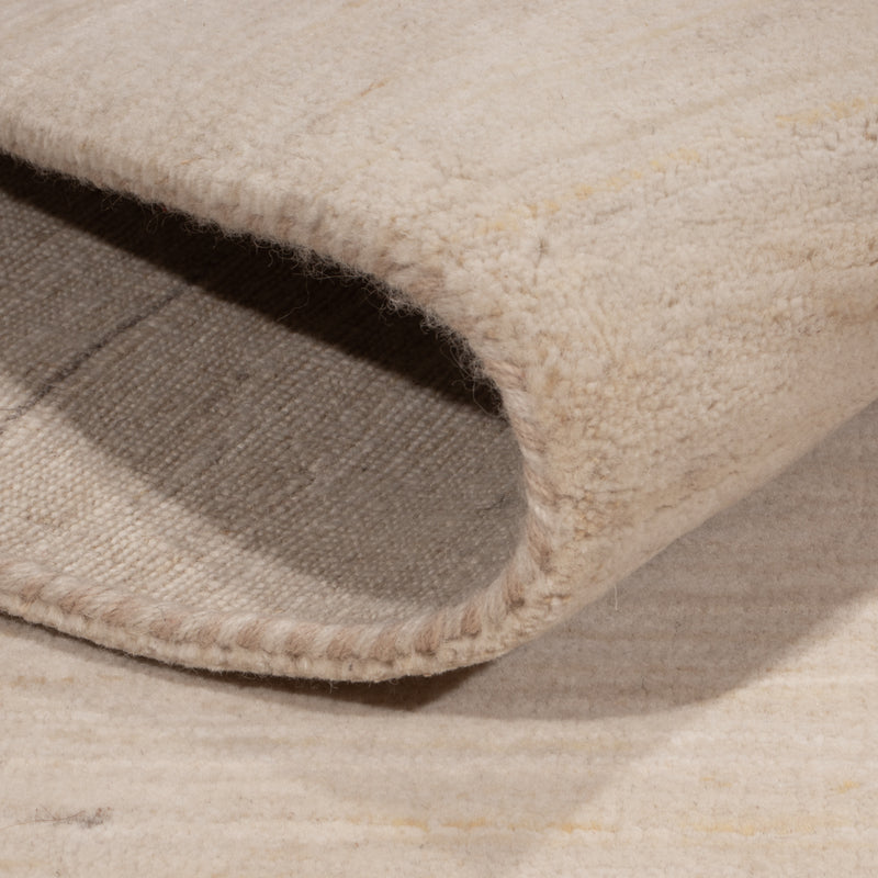 Tapis Gabbeh - Loribaft Indus - 245 x 177 cm - beige clair