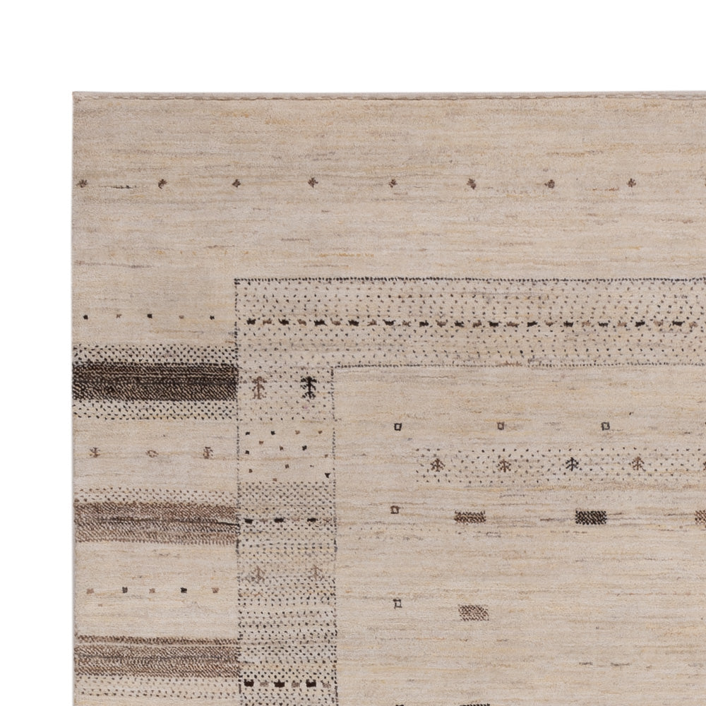 Tapis Loribaft indien Tapis 246x176cm - Tapis en laine