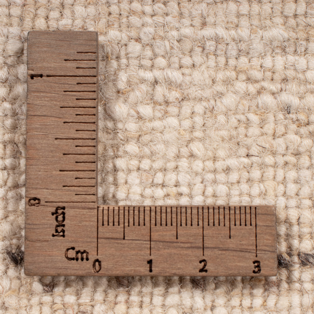 Tapis Gabbeh - Loribaft Indus - 246 x 176 cm - beige clair