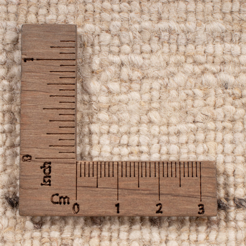 Tapis Gabbeh - Loribaft Indus - 246 x 176 cm - beige clair