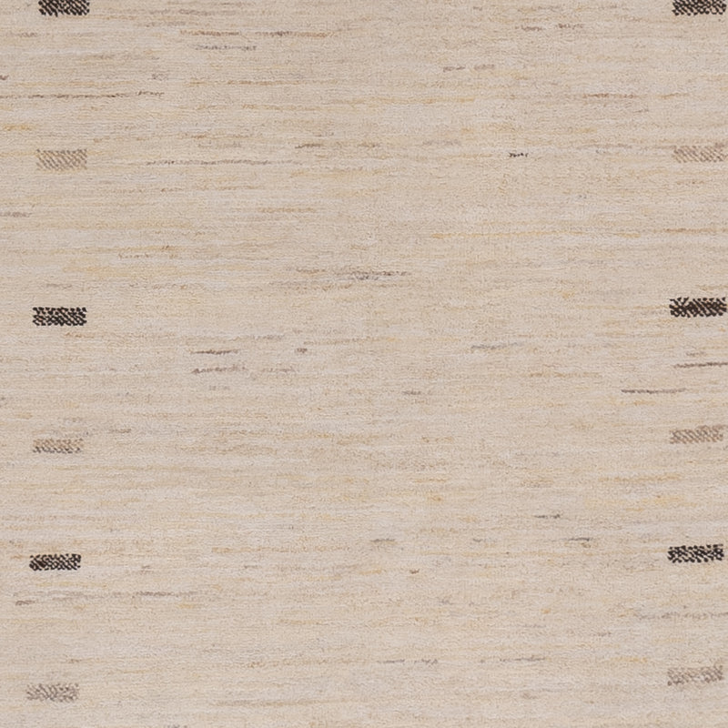 Tapis Gabbeh - Loribaft Indus - 245 x 174 cm - beige clair