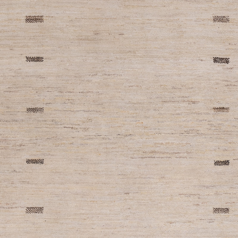 Tapis Gabbeh - Loribaft Indus - 245 x 174 cm - beige clair