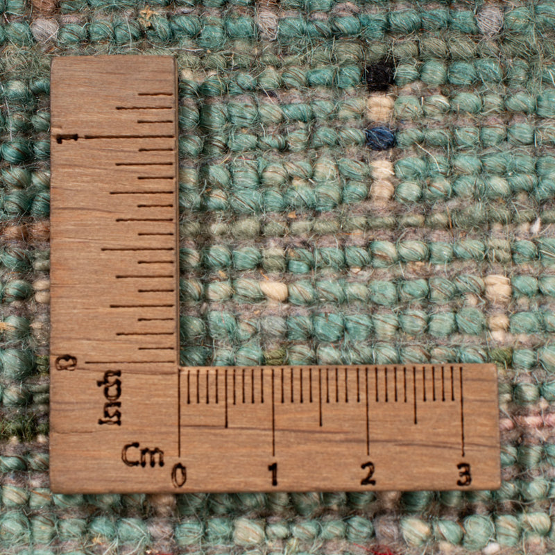 Tapis design - 240 x 201 cm - bleu pétrole