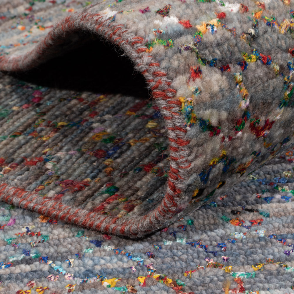 Tapis design - 223 x 170 cm - multicolore