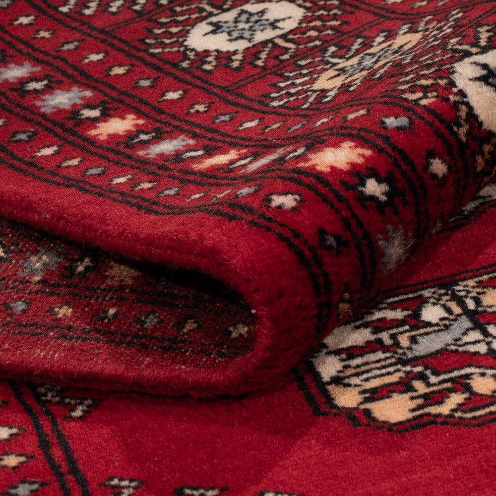 Tapis Pakistani - 241 x 154 cm - rouge