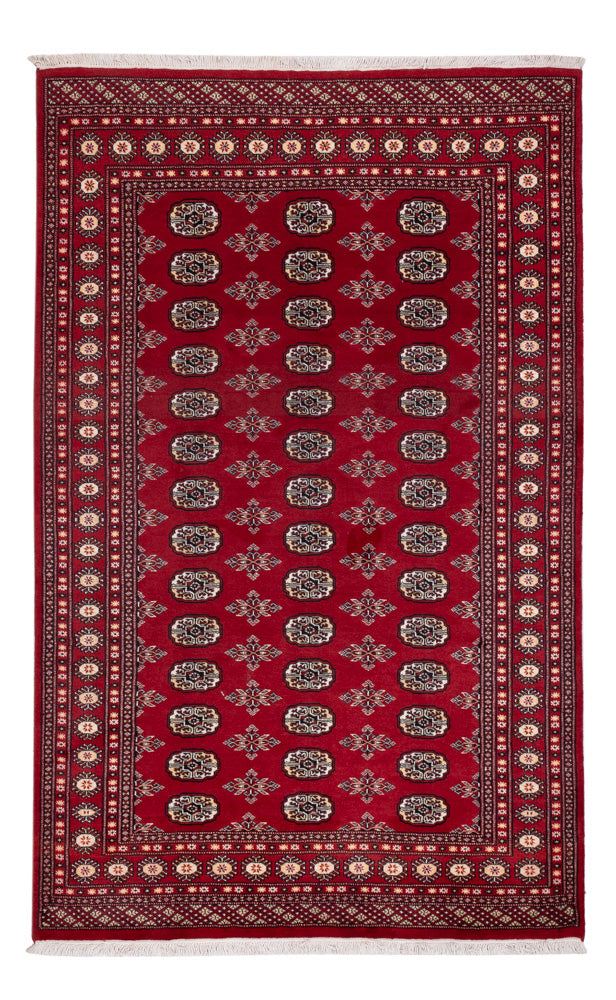 Tapis Pakistani - 244 x 154 cm - rouge