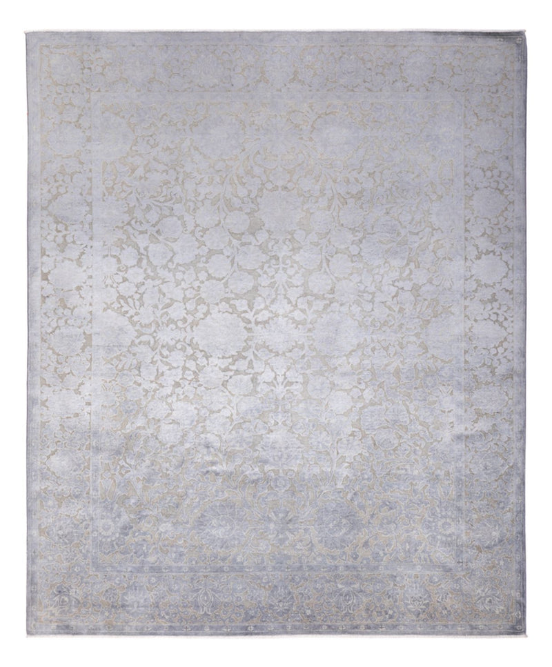 Tapis design - 295 x 246 cm - argent