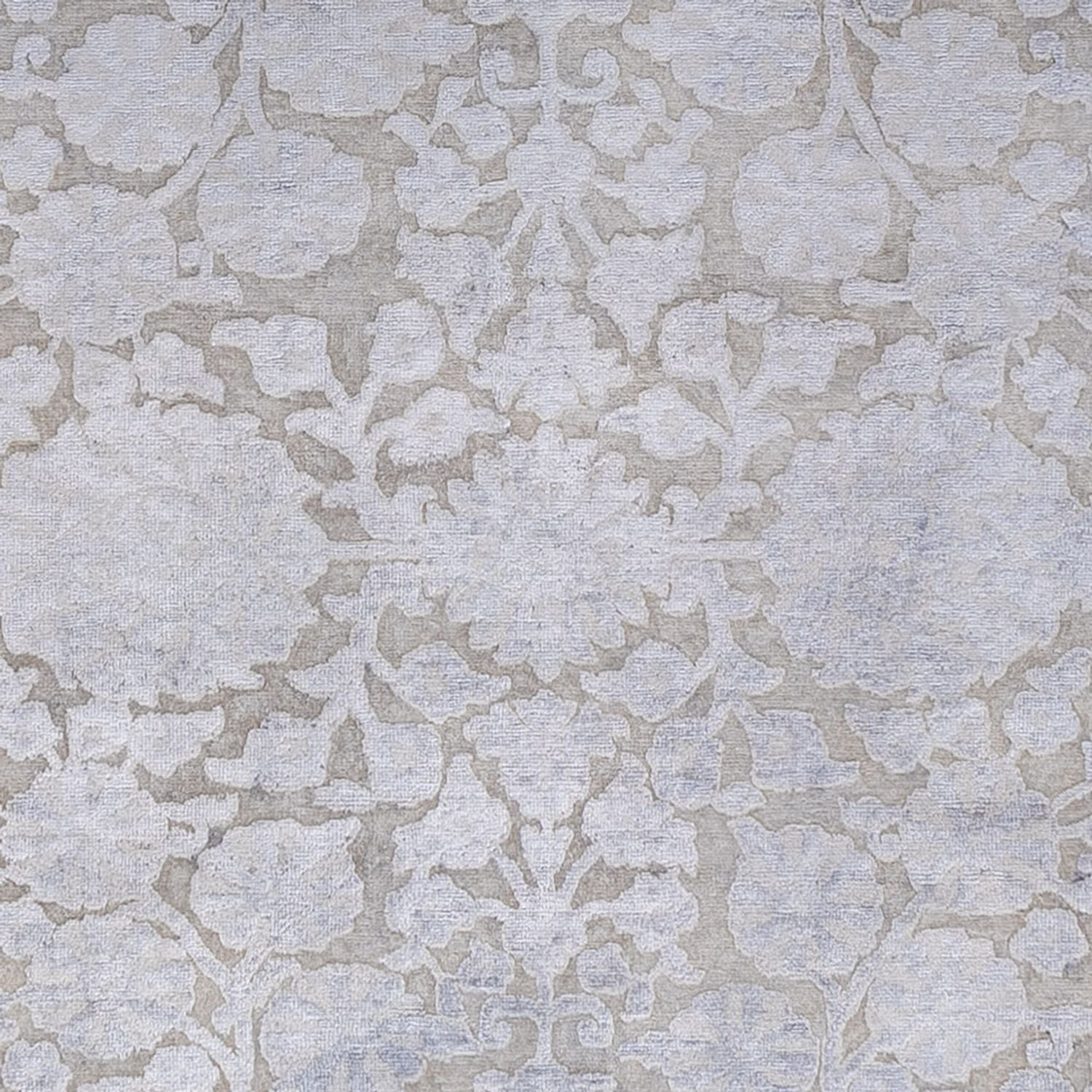 Tapis design - 295 x 246 cm - argent