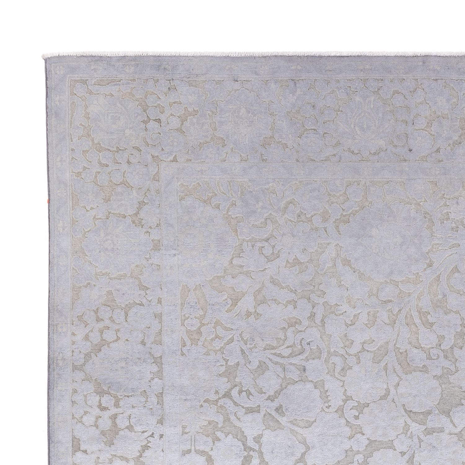 Tapis design - 295 x 246 cm - argent