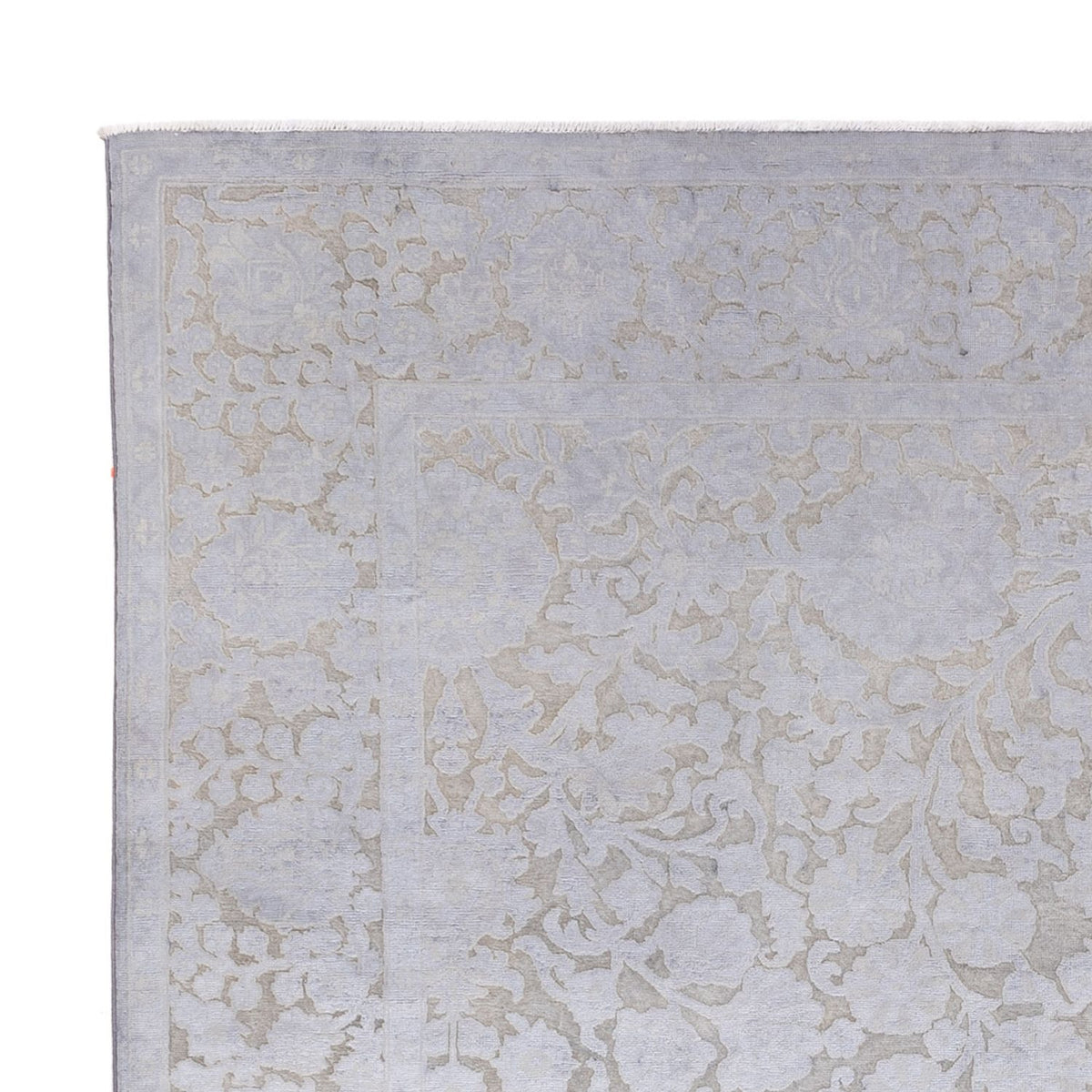 Tapis design - 295 x 246 cm - argent