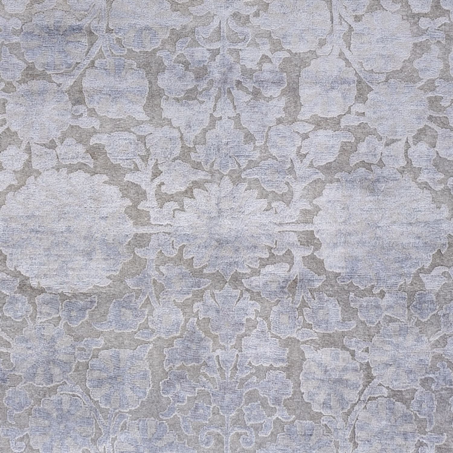 Tapis design - 294 x 246 cm - argent
