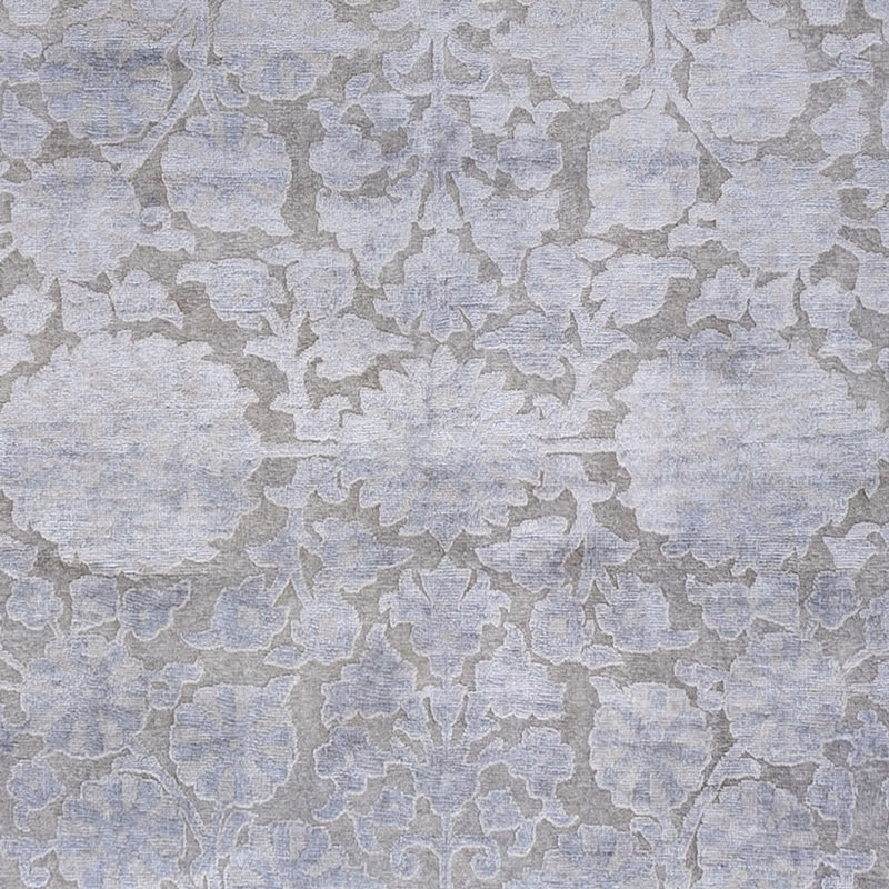 Tapis design - 294 x 246 cm - argent
