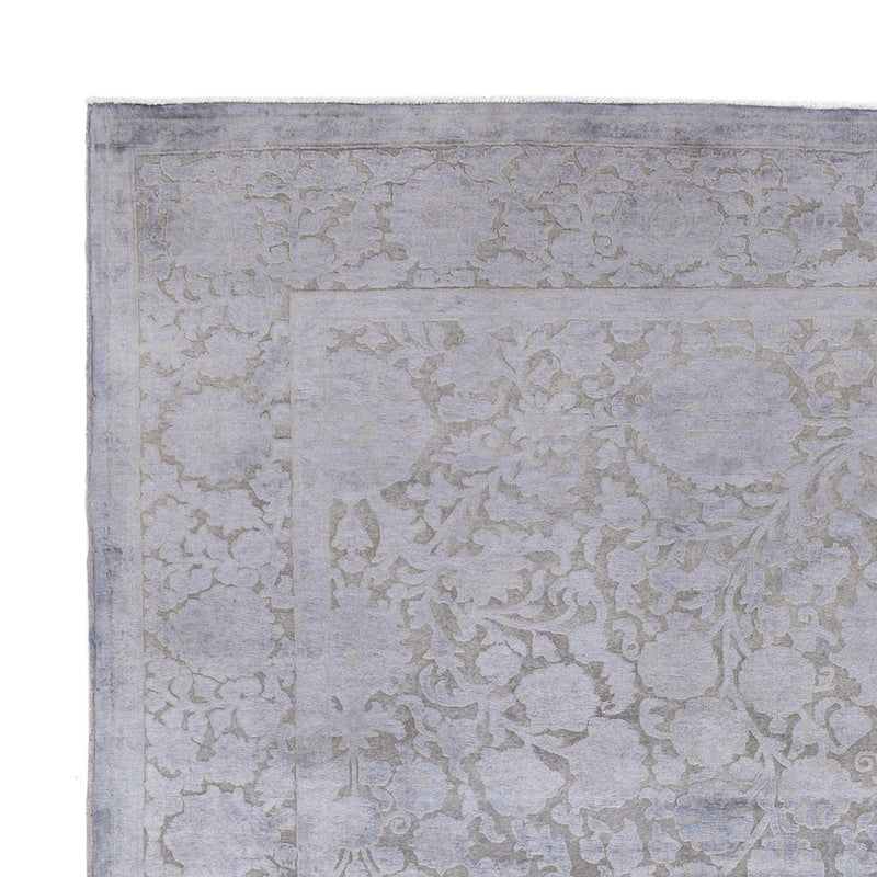 Tapis design - 294 x 246 cm - argent