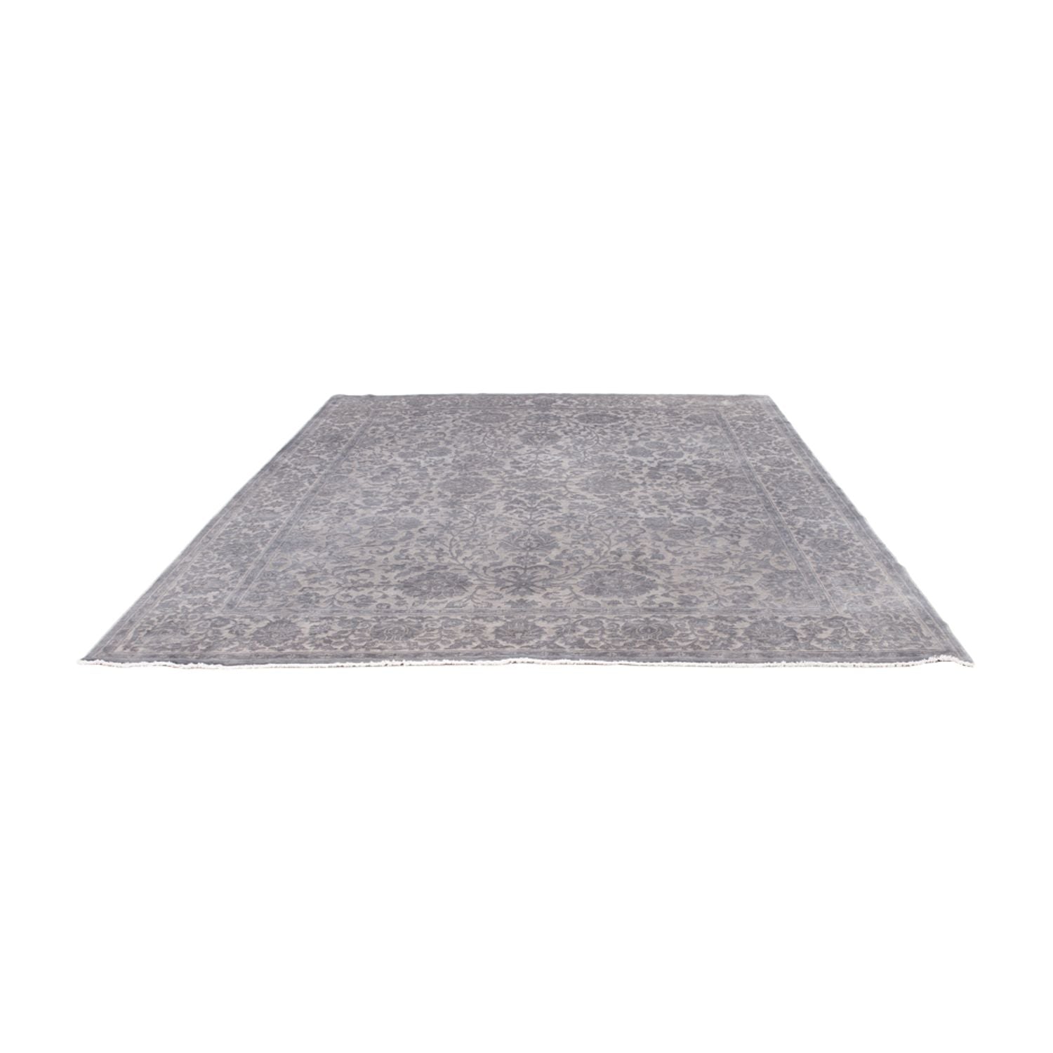 Tapis design - 294 x 246 cm - argent