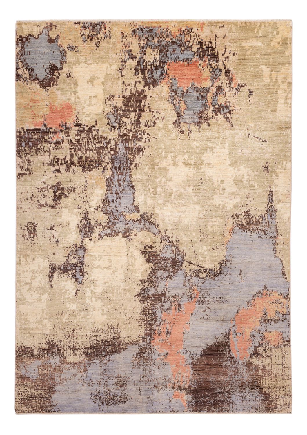 Tapis design - 295 x 203 cm - multicolore