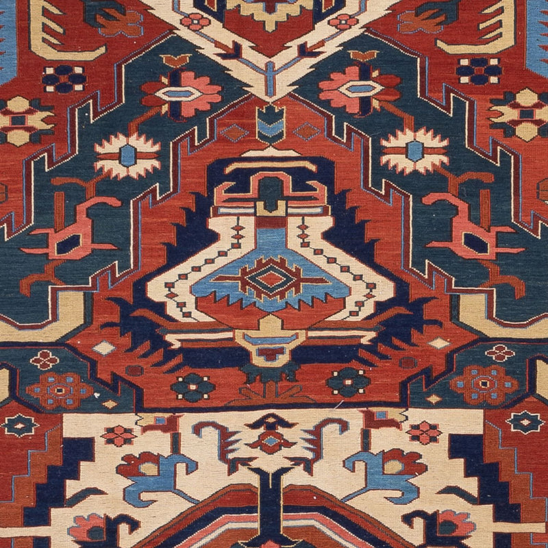 Tapis Kelim - Oriental - Soumak - 256 x 194 cm - multicolore