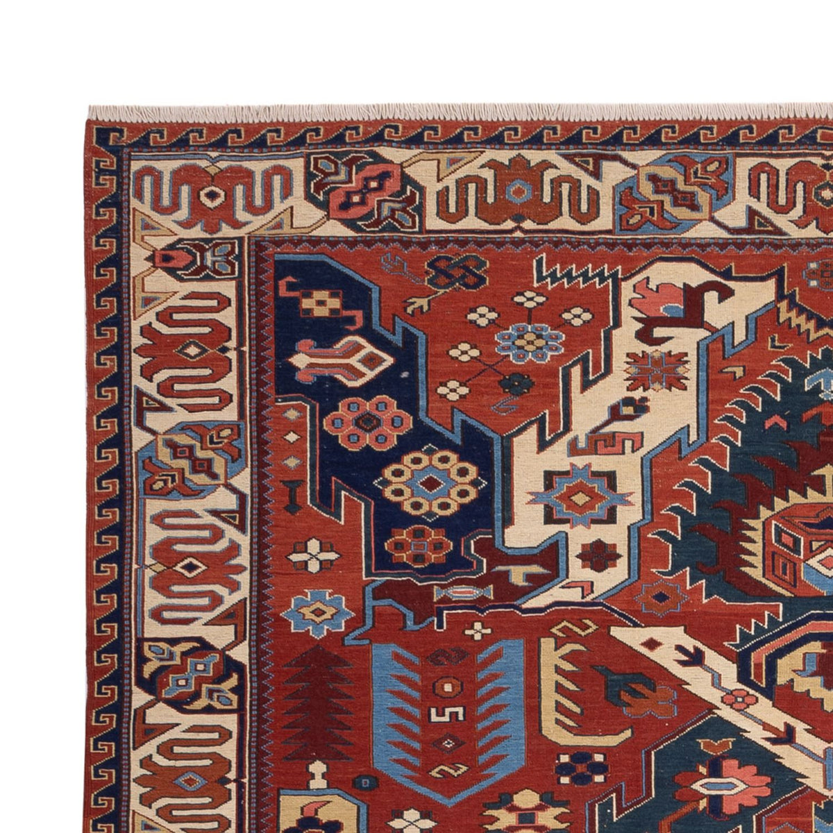 Tapis Kelim - Oriental - Soumak - 256 x 194 cm - multicolore
