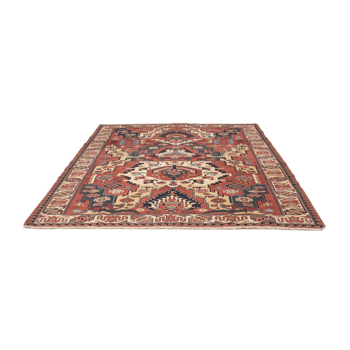 Tapis Kelim - Oriental - Soumak - 256 x 194 cm - multicolore