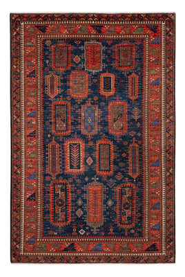 Tapis Ziegler - Kazak - 283 x 184 cm - bleu foncé