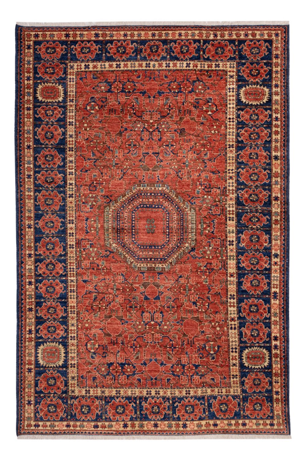 Tapis Ziegler - Kazak - 279 x 184 cm - rouge clair