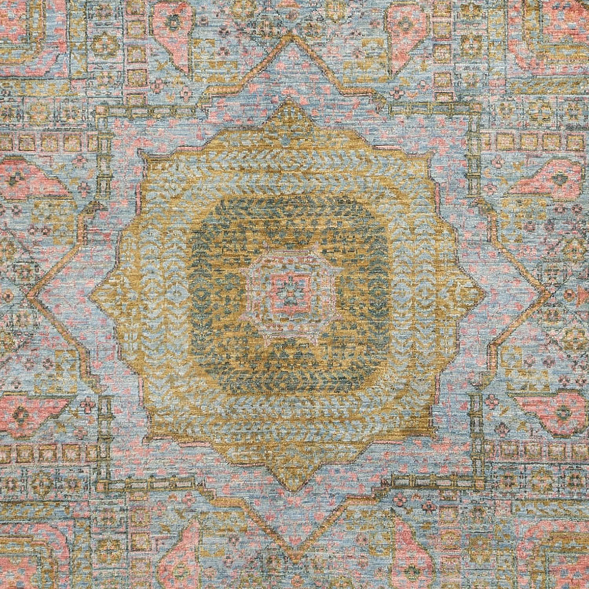 Tapis Ziegler - Ariana - 295 x 196 cm - bleu clair