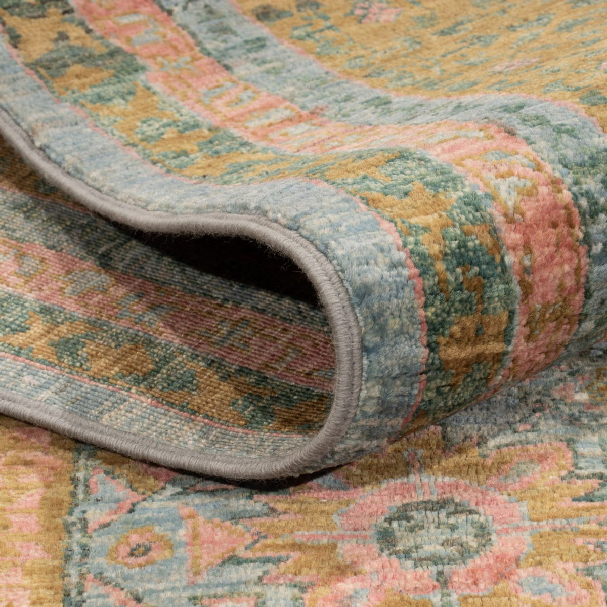 Tapis Ziegler - Ariana - 295 x 196 cm - bleu clair