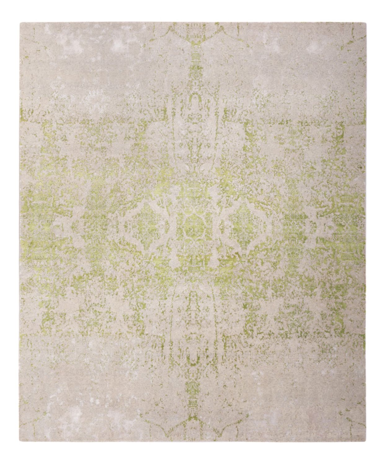 Tapis design - 302 x 250 cm - vert clair