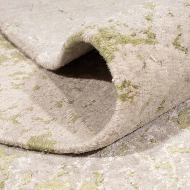 Tapis design - 302 x 250 cm - vert clair